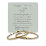 Forever Yours: Couple's Jewelry Set - Gold